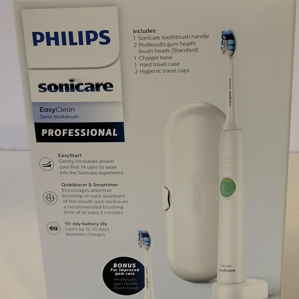 Philips Sonicare Easy Clean Professional Rechargeable Electric Toothbrush New - Picture 4 of 8